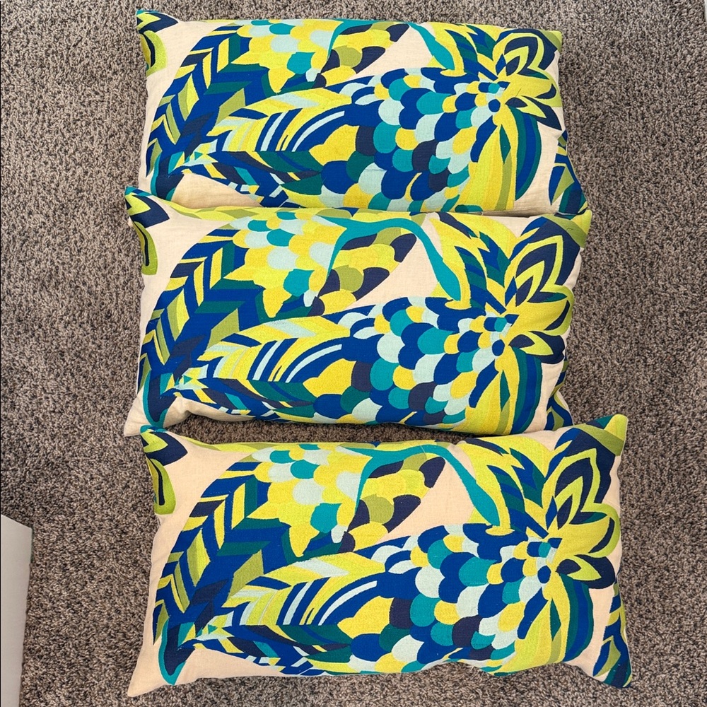 Trina Turk x grandin road La Palma Decorative Pillow multiple listing (2 avail)